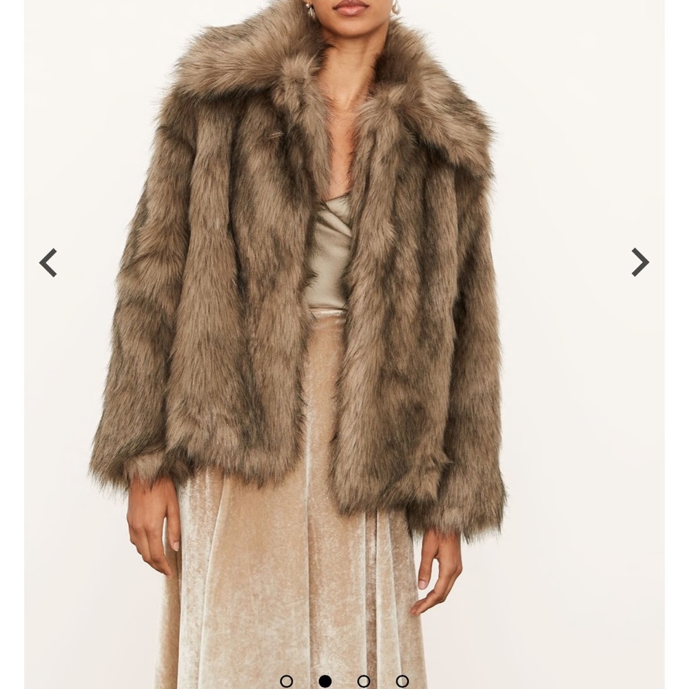 Vince faux fur jacket
